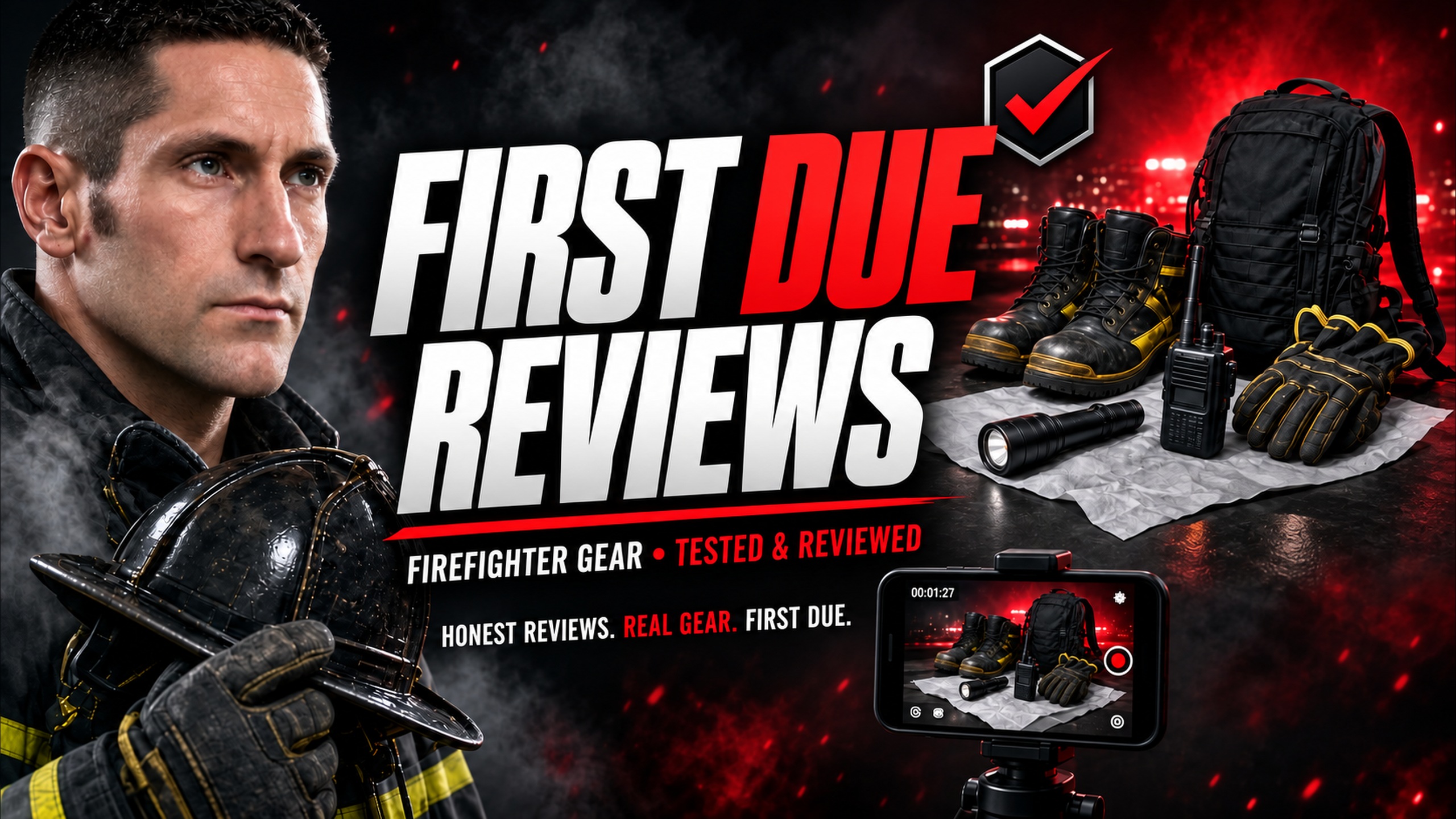 First Due Reviews — locked channel art